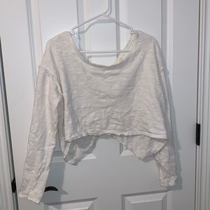 Lightweight Long Sleeve Crop Top
